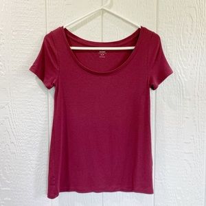 Old Navy Scoop Neck T shirt, Plum t shirt, t shirt, crew neck t shirt